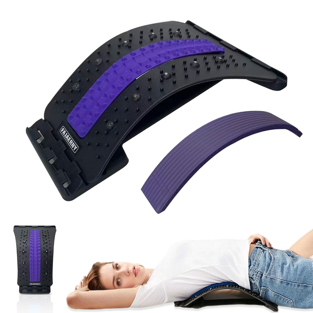 Posture Corrector Back - อุปกรณ์พยุงหลัง ช่วยผ่อนคลายกระดูกสันหลังส่วนเอว เครื่องยืดหลัง นวดหลัง แก้ไขท่าทาง สำหรับใช้ที่บ้าน