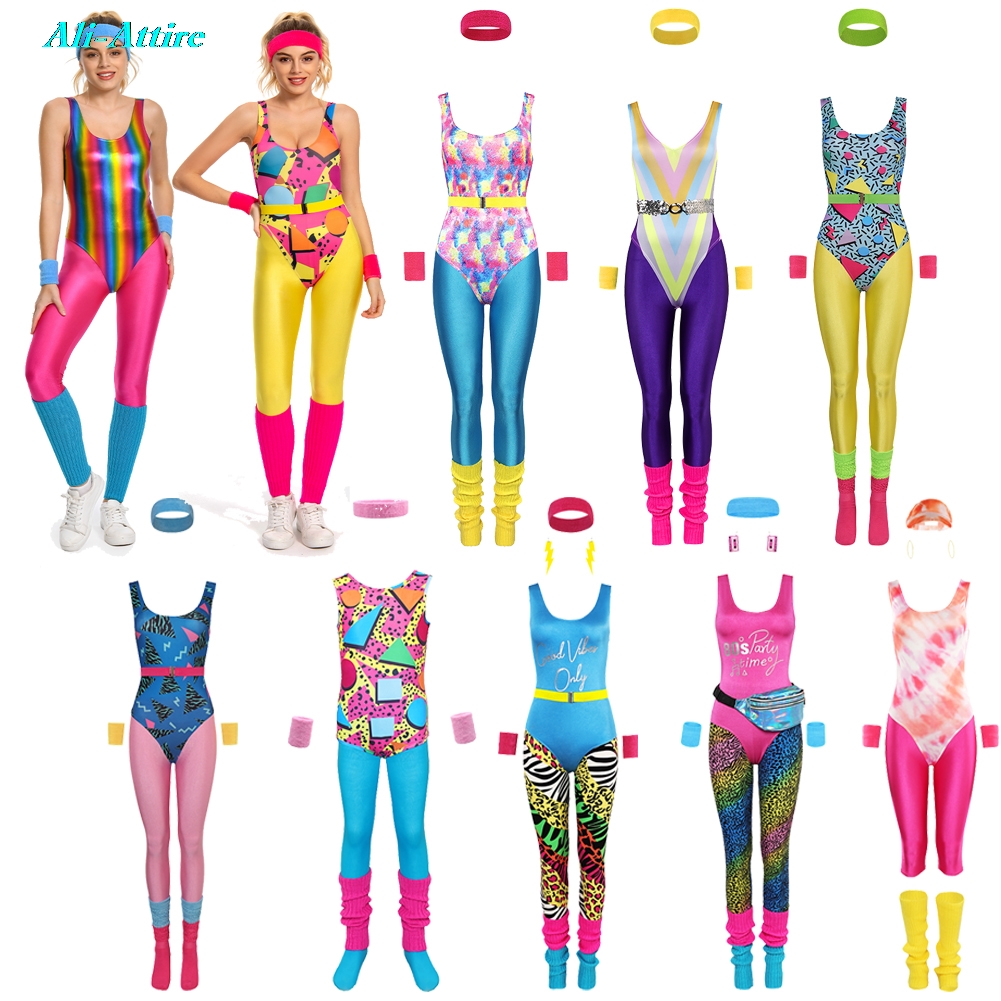 Yoga Fitness Jumpsuit - ชุดโยคะ ชุดกีฬา ชุดฟิตเนส ชุดฮิปปี้ แฟนตาซี ยุค