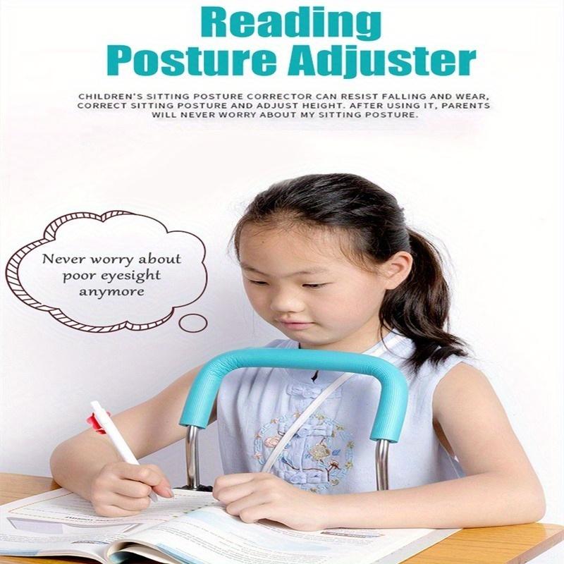 Posture Corrector Back - อุปกรณ์แก้ไขท่านั่ง 1 ชิ้น อุปกรณ์แก้ไขท่าทางการเขียนสำหรับเด็ก ปรับได้ รองรับหลังเพื่อปกป้องกระดูกสันหลังและสายตา
