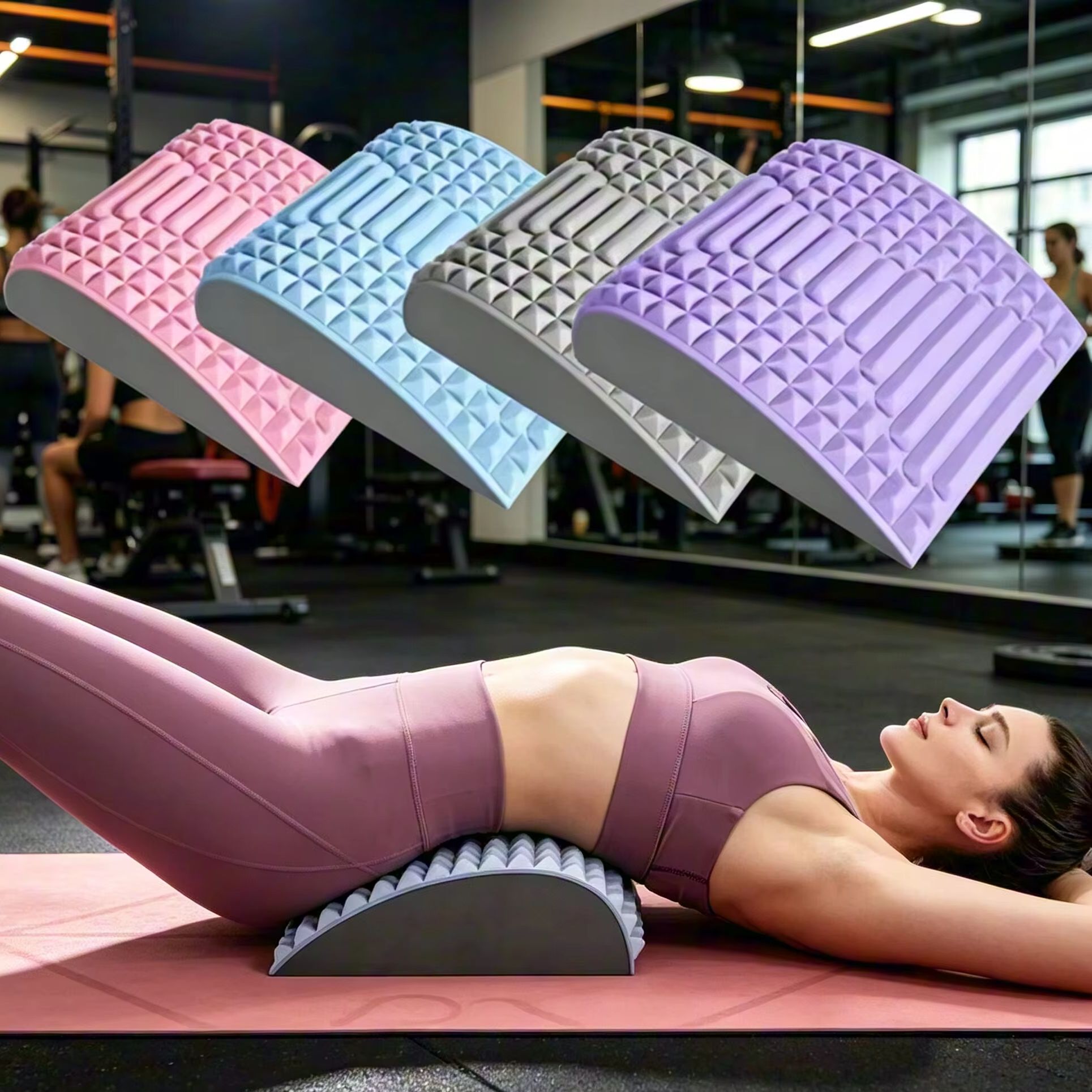 Posture Corrector Back - หมอนรองหลัง นวดเอว บรรเทาอาการปวดคอ เอว หลัง ช่วยปรับท่าทาง