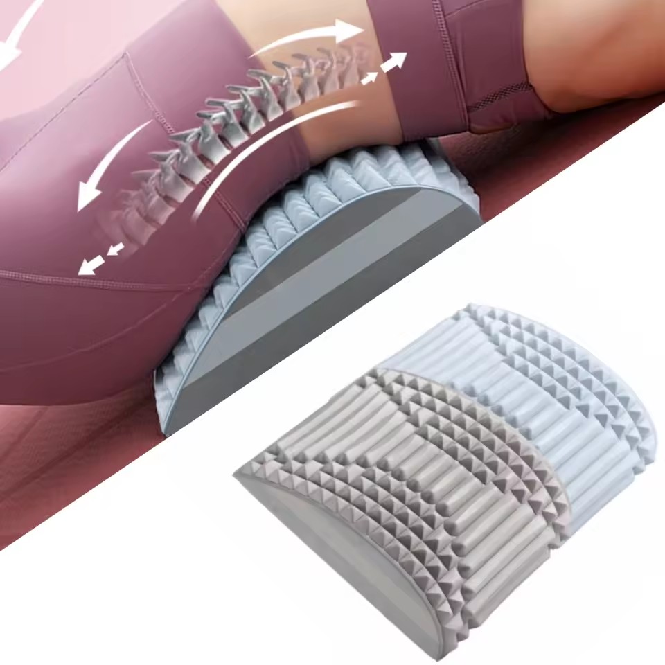Posture Corrector Back - เบาะรองหลังสำหรับโยคะ ช่วยพยุงหลัง แก้ไขท่าทาง นวดผ่อนคลายกล้ามเนื้อ อุปกรณ์ดูแลสุขภาพ ใช้สำหรับออกกำลังกายที่บ้าน