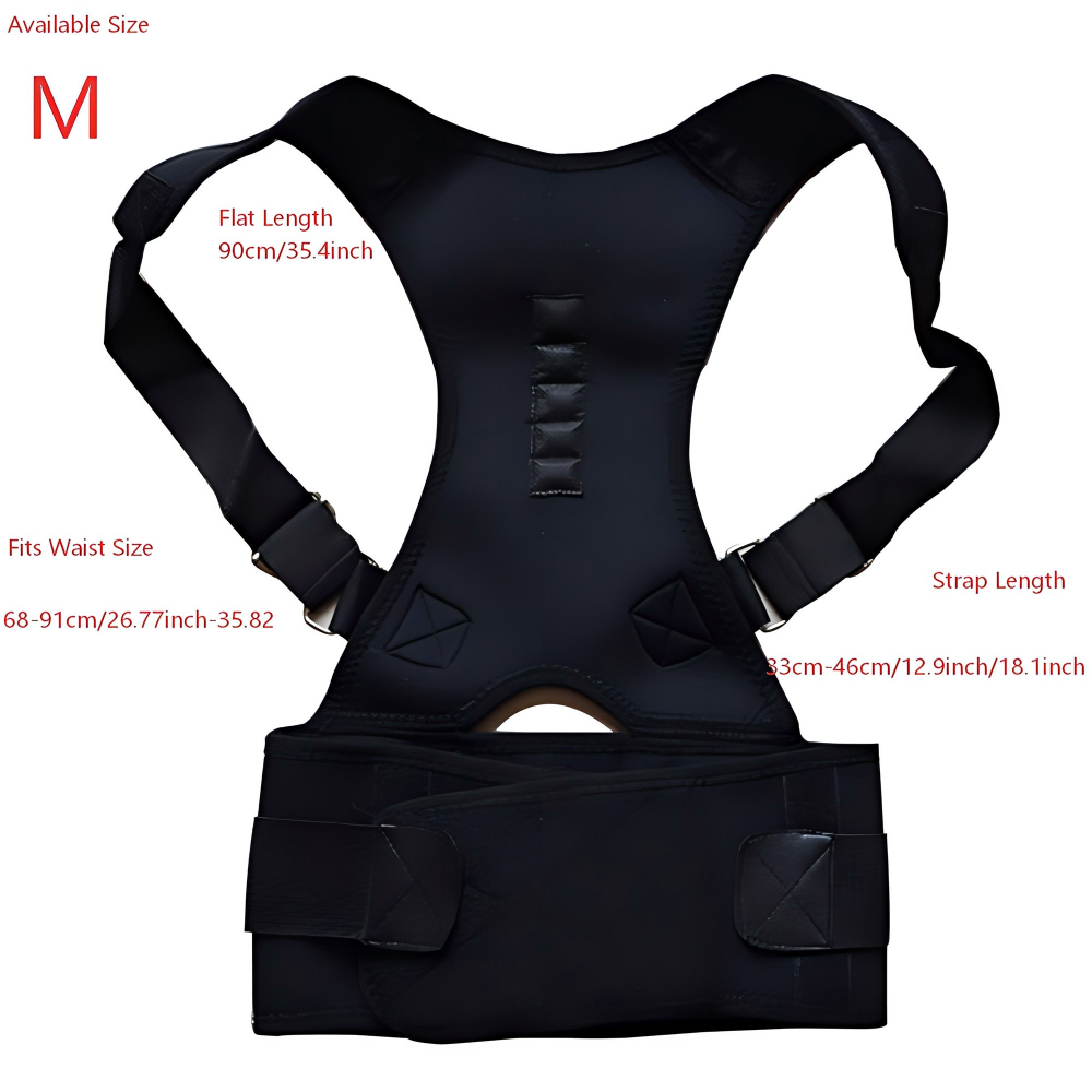 อุปกรณ์แก้ไขท่าทางแม่เหล็กสำหร - Posture Corrector Back บทวิจารณ์และราคา