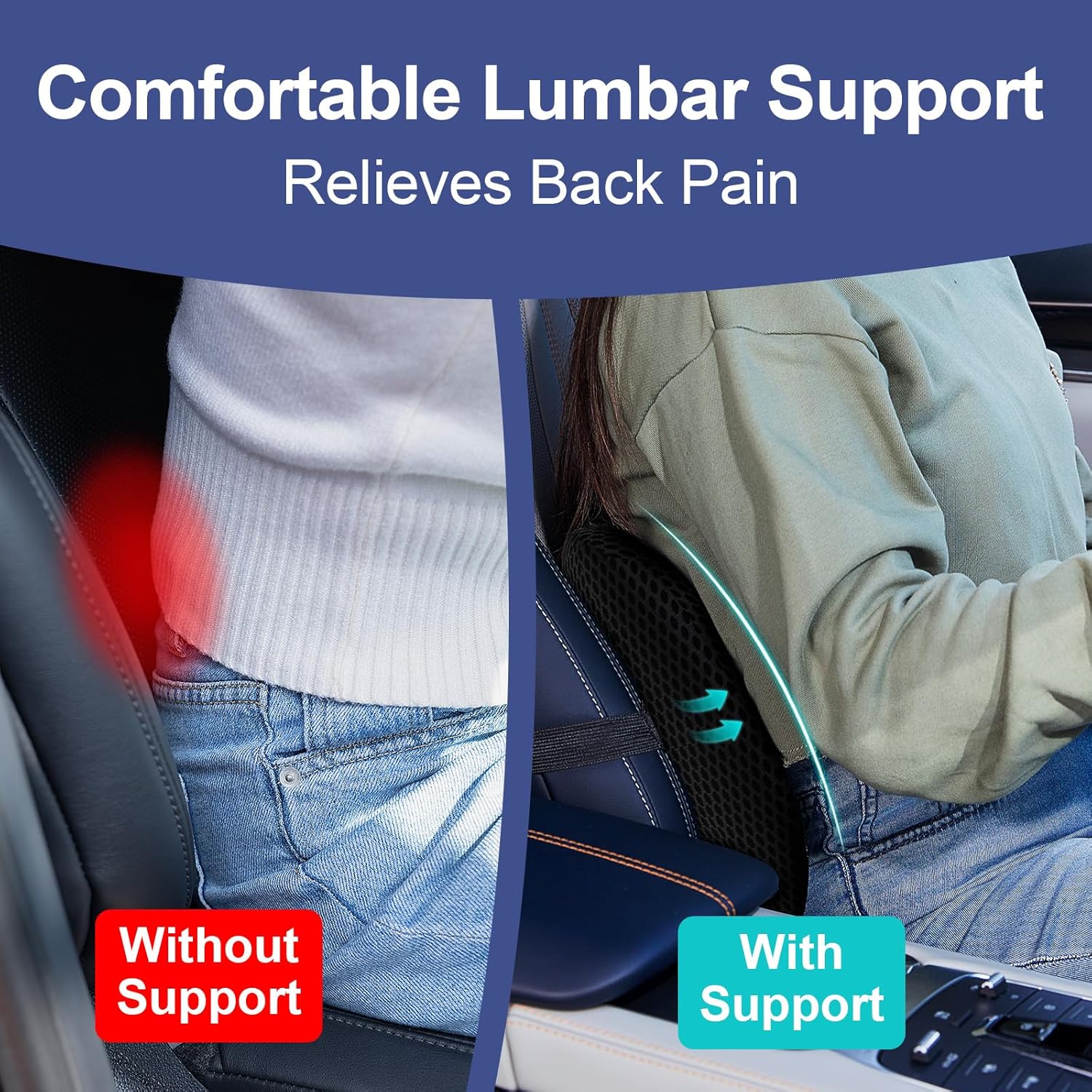 หมอนรองหลังเพื่อสุขภาพสำหรับเก - Posture Corrector Back บทวิจารณ์และราคา
