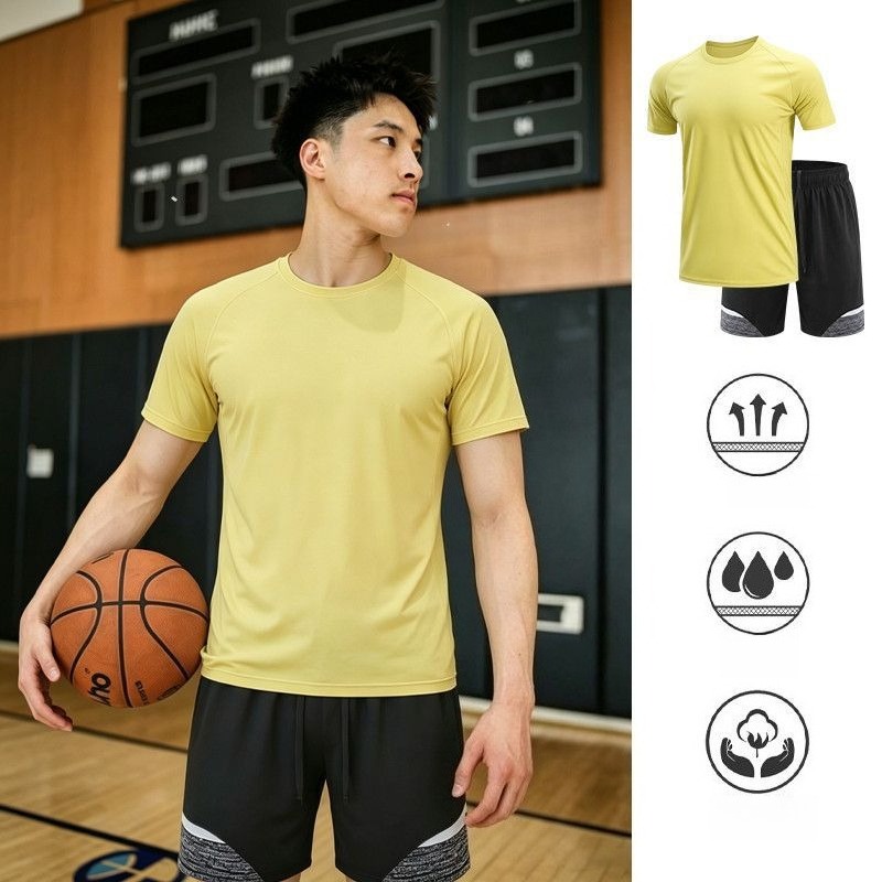 ชุดออกกำลังกาย เสื้อยืดคอกลมทร - Yoga Fitness Wear บทวิจารณ์และราคา