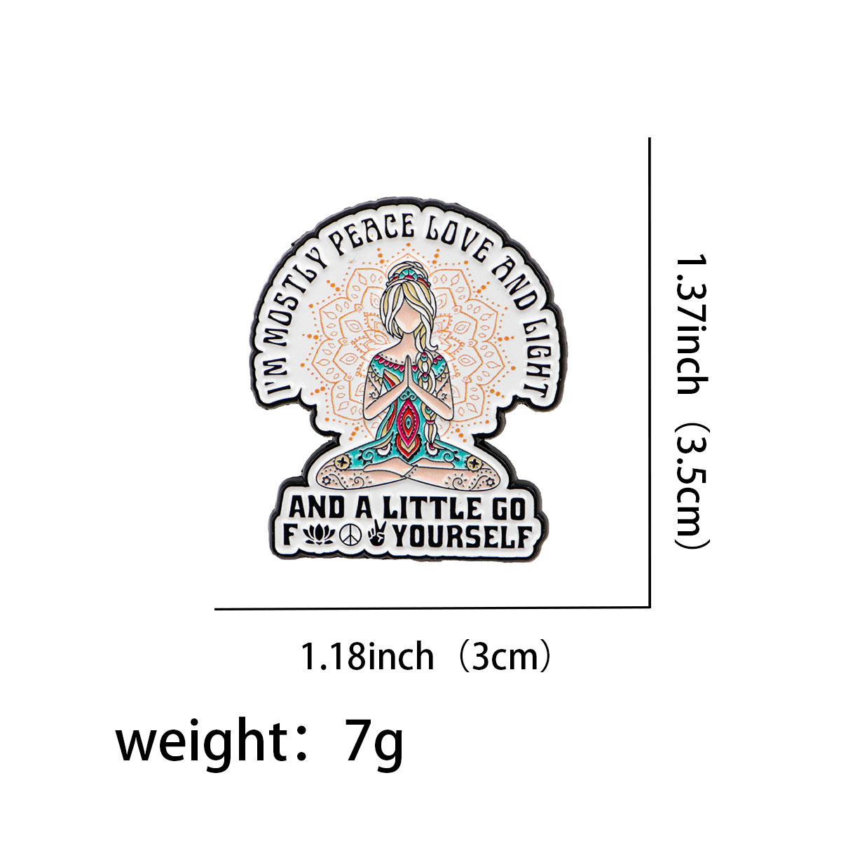 ตลกโยคะEnamel Pinsตลกอ้างเข็มก - Yoga Fitness Model บทวิจารณ์และราคา