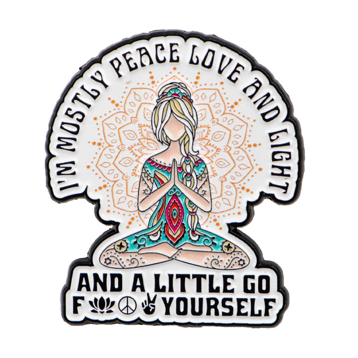 ตลกโยคะEnamel Pinsตลกอ้างเข็มก - Yoga Fitness Model บทวิจารณ์และราคา