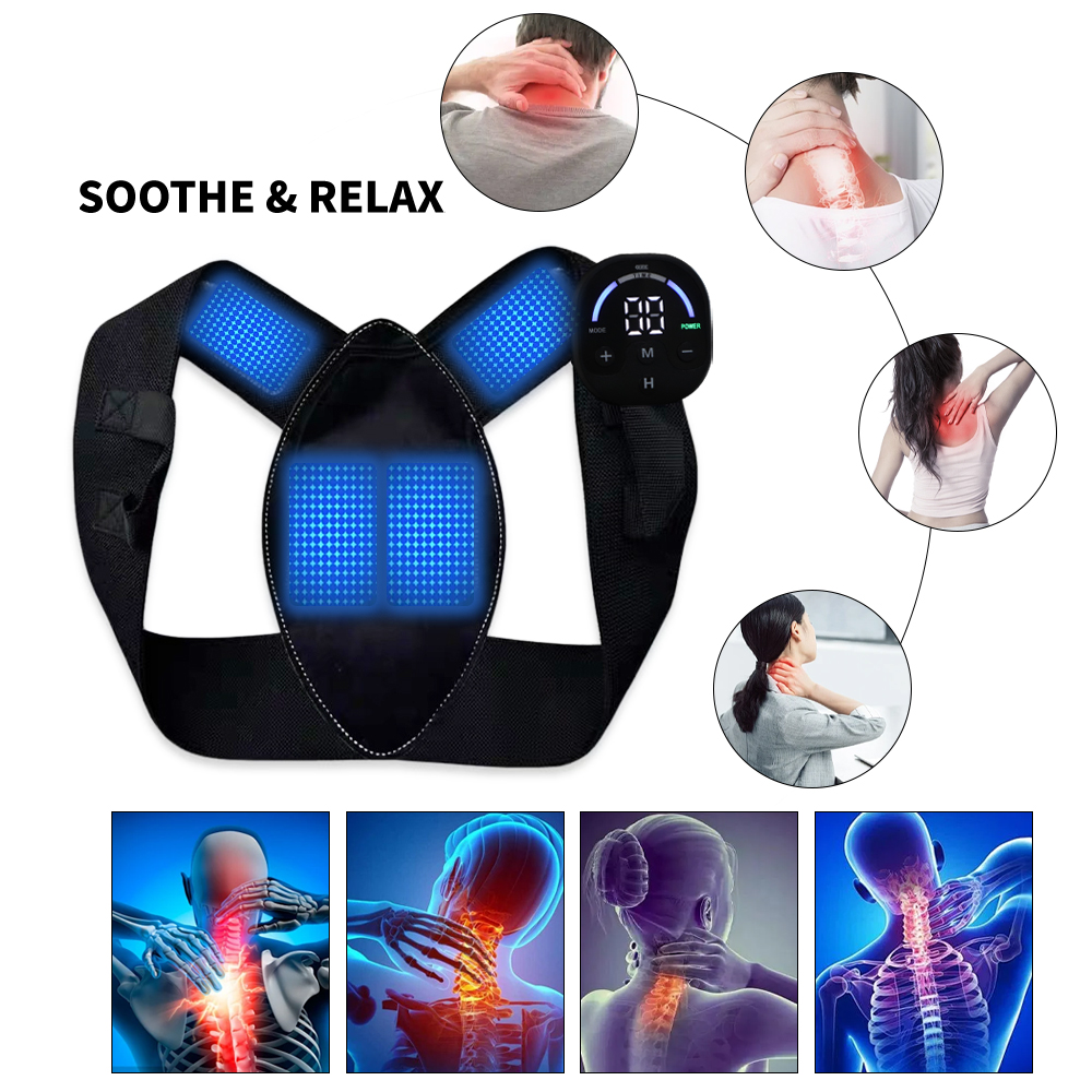 เข็มขัดพยุงหลัง EMS สำหรับผู้ช - Posture Corrector Back บทวิจารณ์และราคา