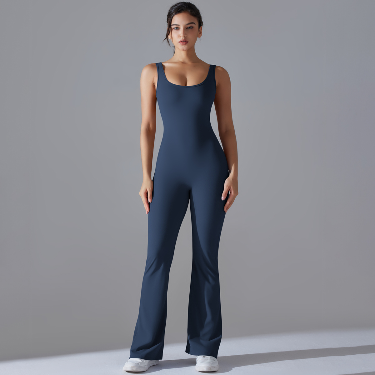 เซ็กซี่กลับ V Jumpsuit GYM ชุด - Yoga Fitness Jumpsuit บทวิจารณ์และราคา