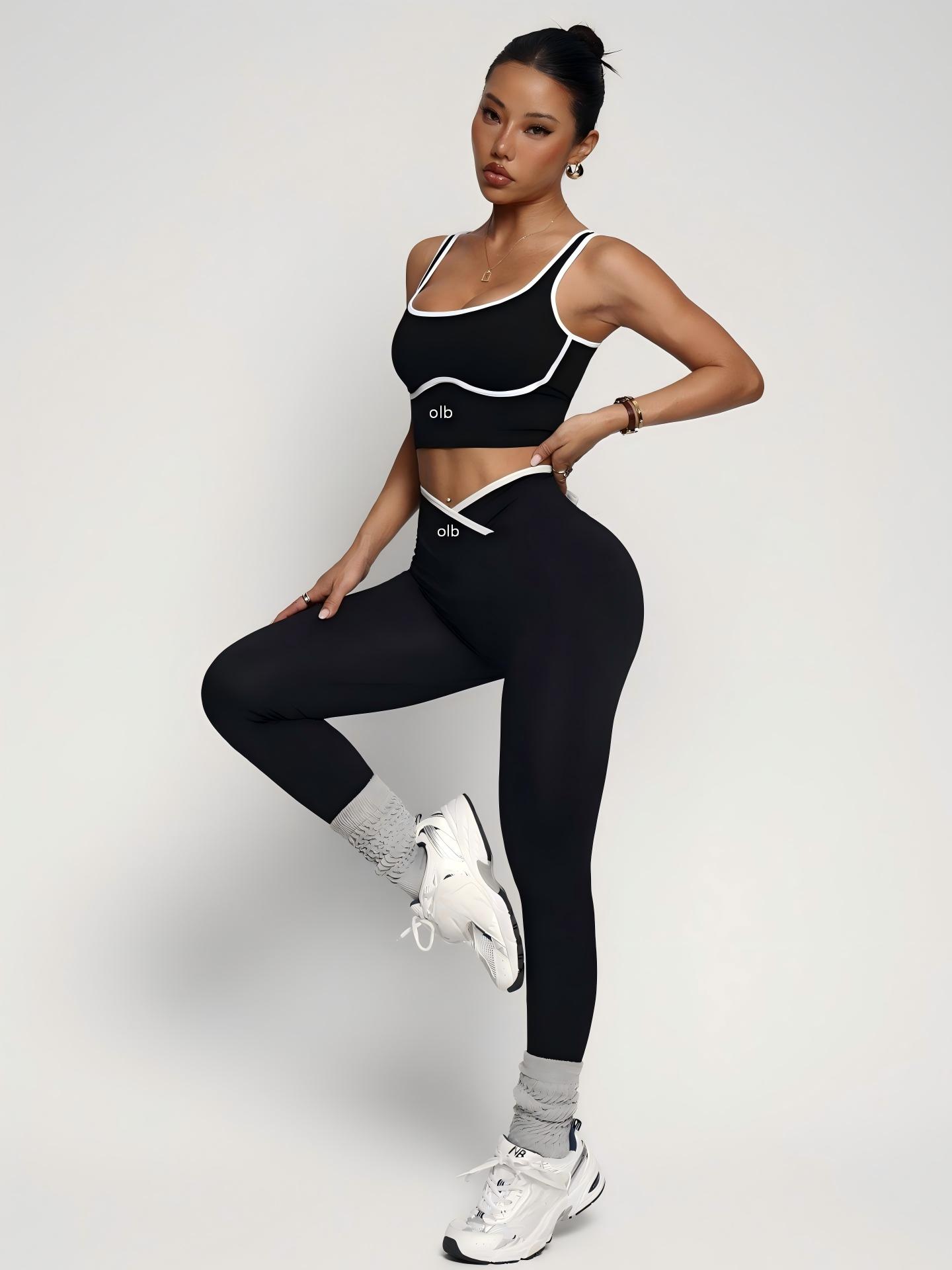 ชุดออกกำลังกาย 2 ชิ้น ประกอบด้ - Yoga Fitness Wear บทวิจารณ์และราคา