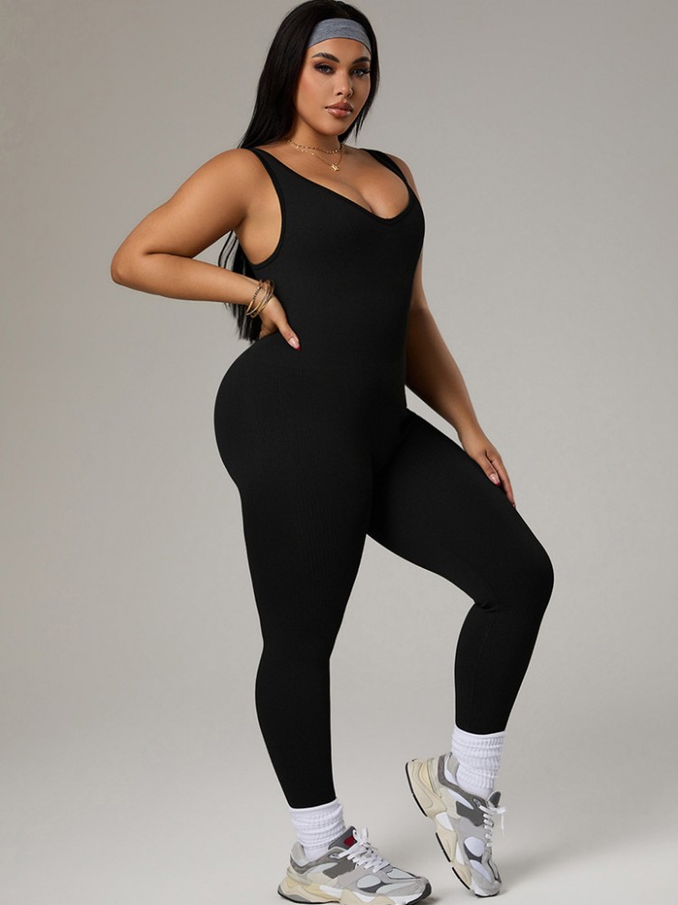 ชุดวอร์มออกกำลังกายสำหรับผู้หญ - Yoga Fitness Jumpsuit บทวิจารณ์และราคา
