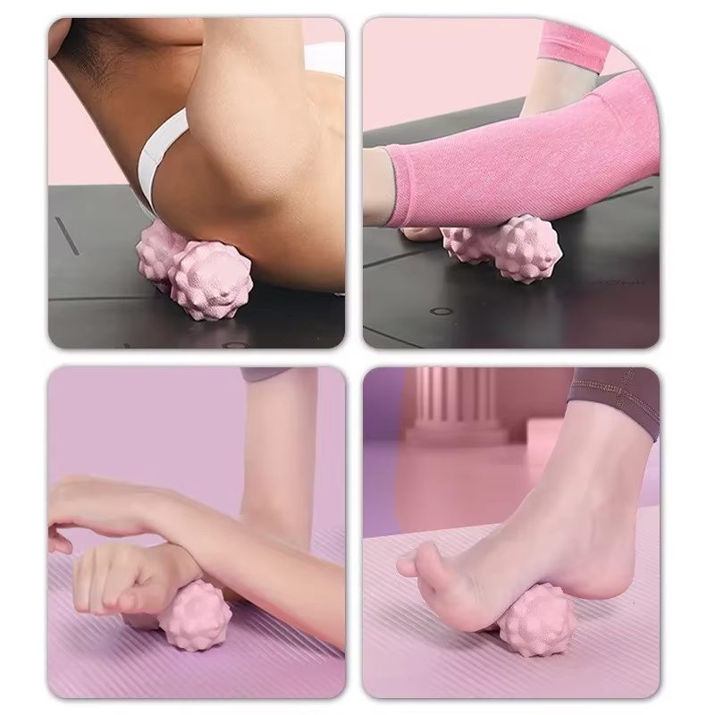 ลูกบอลนวด TPR แบบมีปุ่มนวด สำห - Yoga Fitness Ball บทวิจารณ์และราคา