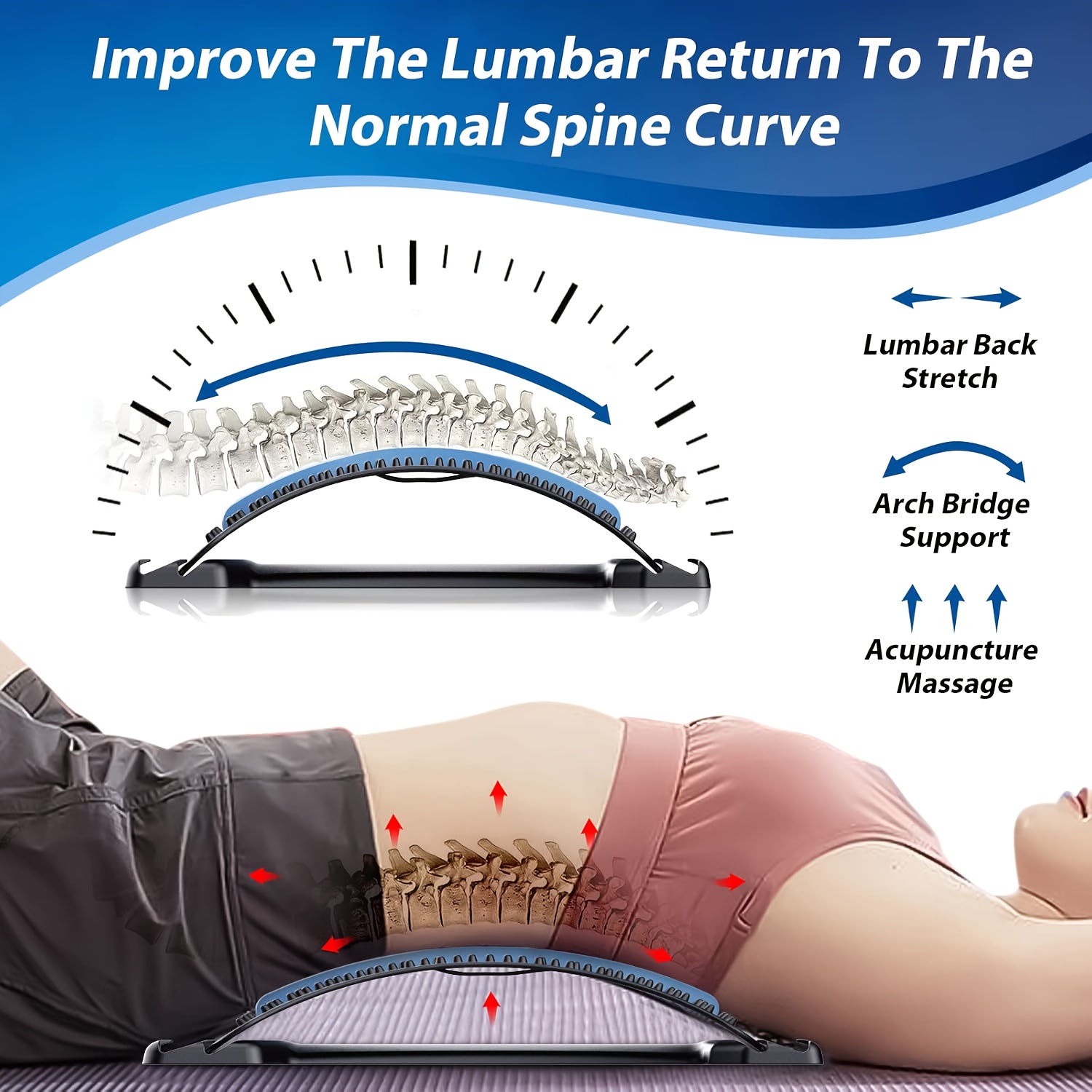 อุปกรณ์ปรับระดับการยืดหลังและแ - Posture Corrector Back บทวิจารณ์และราคา