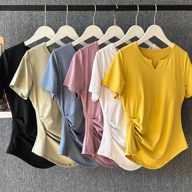 ชุดโยคะสตรีฤดูร้อนชุดฝึกพิลาทิ - Yoga Fitness Wear บทวิจารณ์และราคา