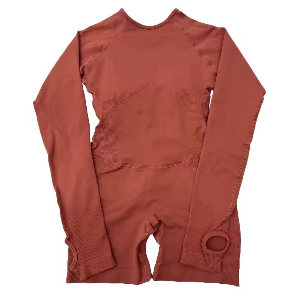 ชุดจั๊มสูทแขนยาวสำหรับผู้หญิง  - Yoga Fitness Jumpsuit บทวิจารณ์และราคา